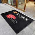 Storefront Custom logo Floor Mat with Anti-slip Rubber