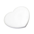 RubySub Heart White Non-slip Blank Ceramic Coaster Sublimation Ceramic Coasters for Drink