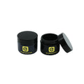 Round 5g 5ml Black Dark Violet Glass Jar UV Gel Glass Jar Concentrate Container