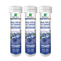 OEM Multiple Vitamins Effervescent Tablet Blueberry Flavor Private Label Customized Multiple Vitamins Effervescent Tablet 1000mg