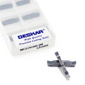 For DESKAR MGGN200-JM LF6008 Carbide Grooving Insert Customizable CNC Lathe Turning Tool with CVD Coating OEM Support