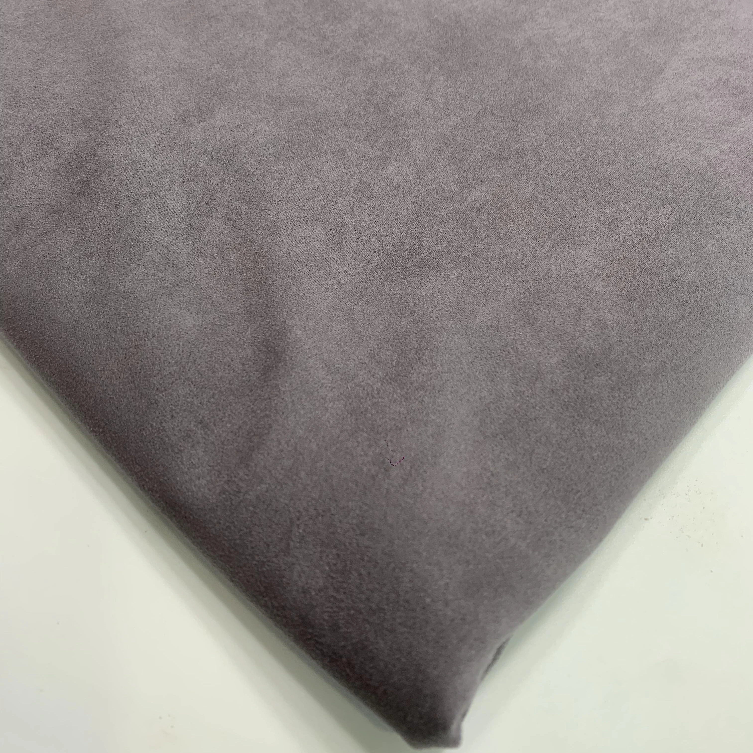 Directly Manufactured Microfiber Suede Cloth Waterproof Stretch Knitted for Sofa Phone Case Shoes Lining Jewelry Boxes Car Use