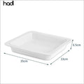 Guangzhou Hadi Hotel Kitchen Equipment's White Gastronorm Chafing Dish Insert Rectangle Porcelain Food Square Gas Model F01