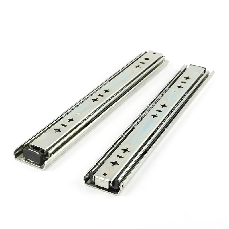 53mm Wide 19mm Thick High Quality Carbon Steel Industrial Design Heavy Drawer Slide High Load 250 lb Kitchen & Hotel Use