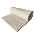 Cheap Price Good Quality Thermal Insulation Material 100kg/m3 50mm Mineral Wool Rock Wool Blanket/roll/felt with Wire Mesh MegaBDM