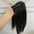 Natural Color Human Hair Full Hand Tied Silk Base Topper Cuticle Aligned Virgin Raw Hair 4x4 5x5 6x6 Size Toupee Double Drawn