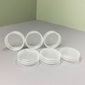 High Quality 32mm Pp Transparent Glossy Lid 32/400 Plastic Screw Cap With Liner for Bottle Packaging