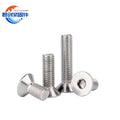 M2 M2.5 M3 M4 M5 M6 M8 M10 DIN 965 A2 Stainless Steel Flat Head Torx Countersunk Machine Screws Finish Brand Material