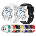 Eraysun Silver Metal Buckle Rubber Strap 20mm Watchband for Huawei GT3 42mm/Samsung Gear S2 Classic/Amazfit GTS3 Wristbands