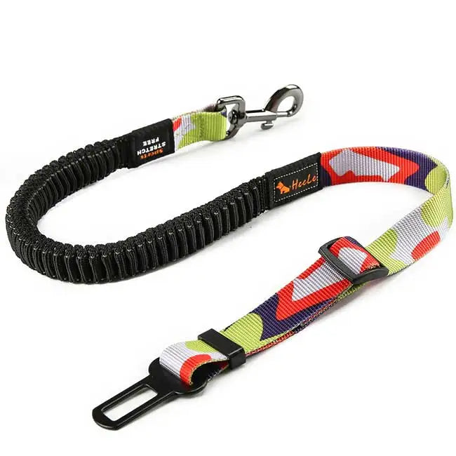 Wholesale Elastic Shock Absorption Retractable Pet Supplies Durable Dog Car Safety Seat Belt Strap Car Restraint Seat Belt for d
