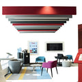 Modern Fireproof Office Home Decorative Acoustic Panel Suspended Mineral Wool Artistic Ceilings