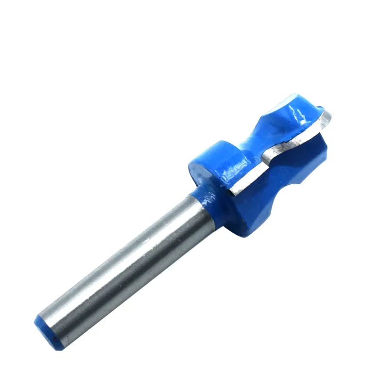 6.35mm Shank Two-arc Nail Clipper Drawer Cabinet Door Knife Slotting Knife Wood Router Bits