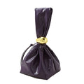 Luxury Women's Small Cowhide Oil Wax Leather Wrist Bag Soft Genuine Zipper Closure Handbag for Women
