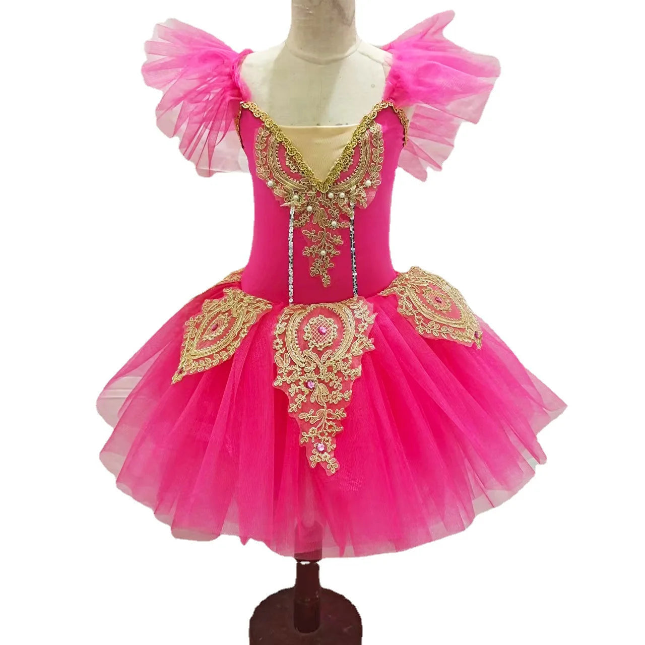 Children's Beauty Tutu Dress Cygnet Dance Gauze Princess Girls Ballet Performance Costume