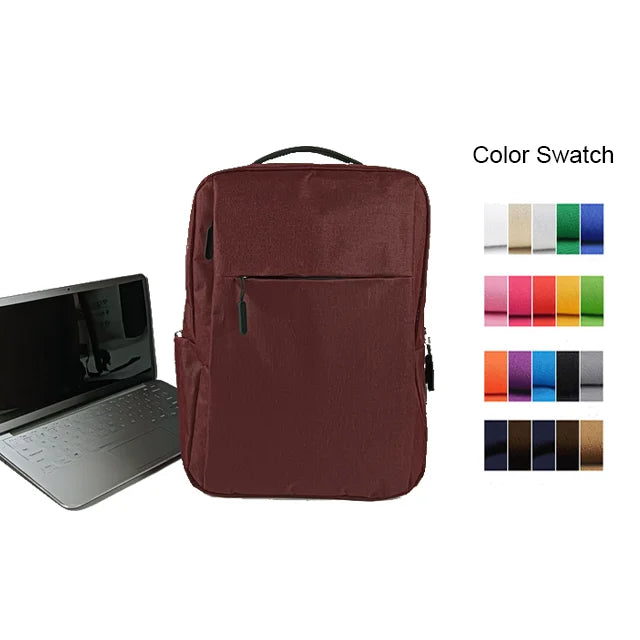 OEM ODM Customized Unisex Oxford Waterproof Laptop Backpack with USB & Anti-Theft for School Use