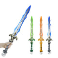 Light Saber with Sound Light Sword for Kids Dinosaur Handle LED Light up Saber Toy for Dress up Party Favor Easter Gift