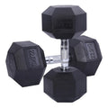 2.5kg~50kg Unisex Universal Use Wholesale Gym Rubber Cast Iron Hex Dumbbells Set