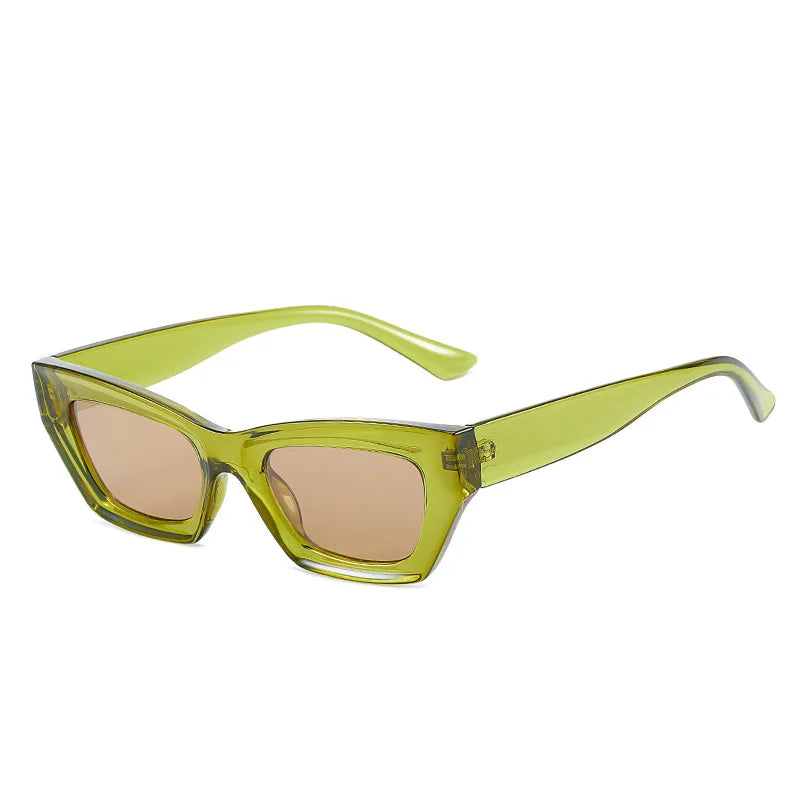 STORY XY9304 Custom Logo Sun Glasses Packing Women Cat Eye Sunglasses Colorful Frame UV400 Shades Sunglasses for Ladies