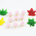 New Arrival Pink Handmade Murano Lampwork Glass Tree Ornament Figurine for Decoration or Gift