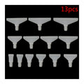 13Pcs Replacement Embroidery Point Drill Pen Heads for 5D Diamond Painting Cross Stitch Fixing Quick Tool DIY Crafts Supplies
