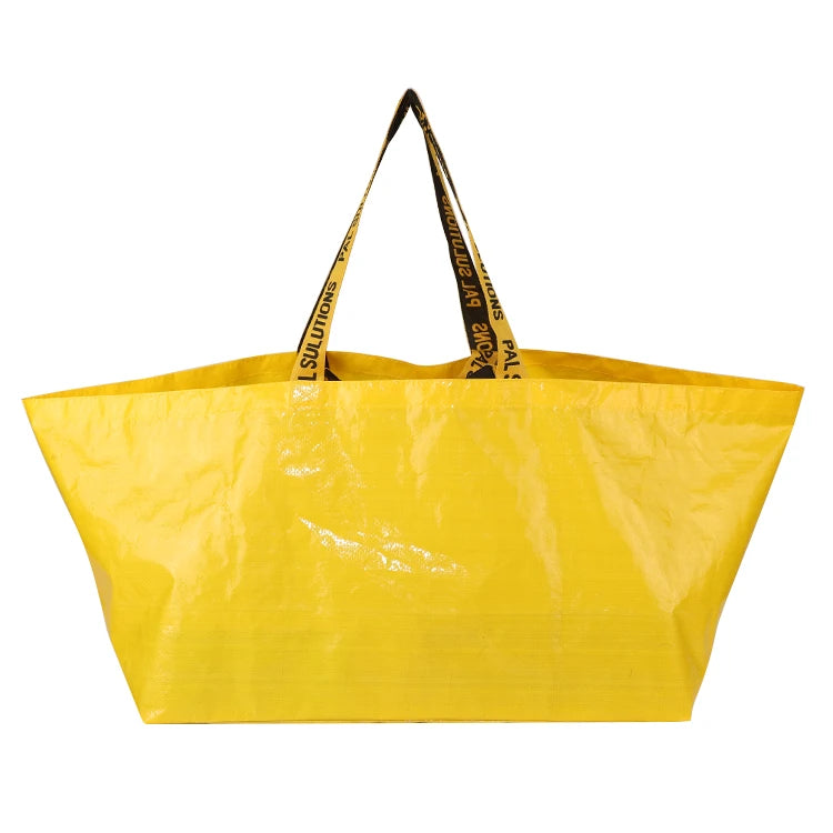 Wholesale Recyclable Reusable Dot Pattern Moving Packaging Shopping Women's PE Non Woven Customized Designs Extra Large Bag