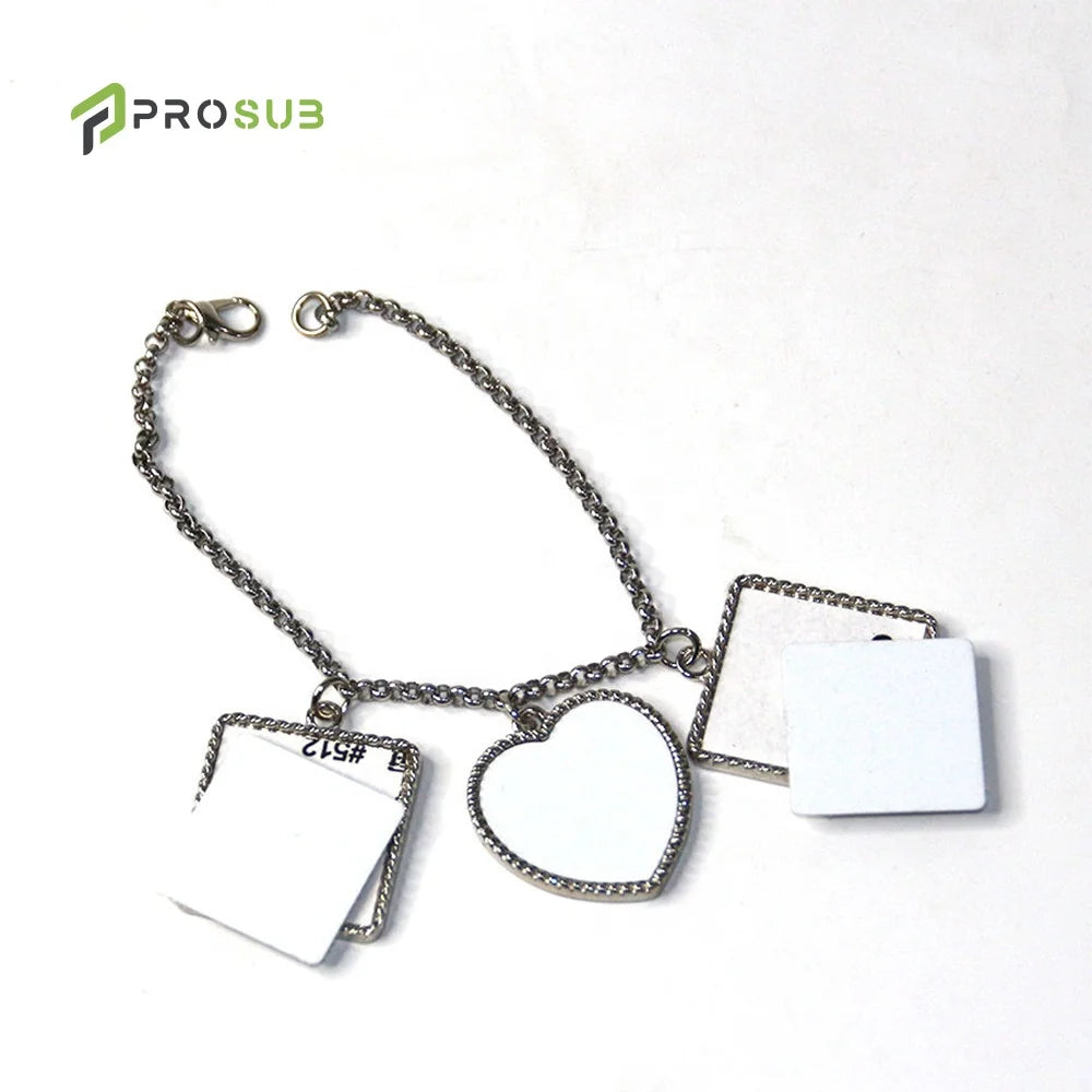 Prosub Sublimation Blank Bracelets for Women Fashion Printing Bracelet Custom Blank Consumables