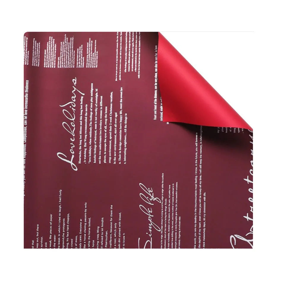 OPP Wrapping Paper for Flower-Household Gift & Shopping Use