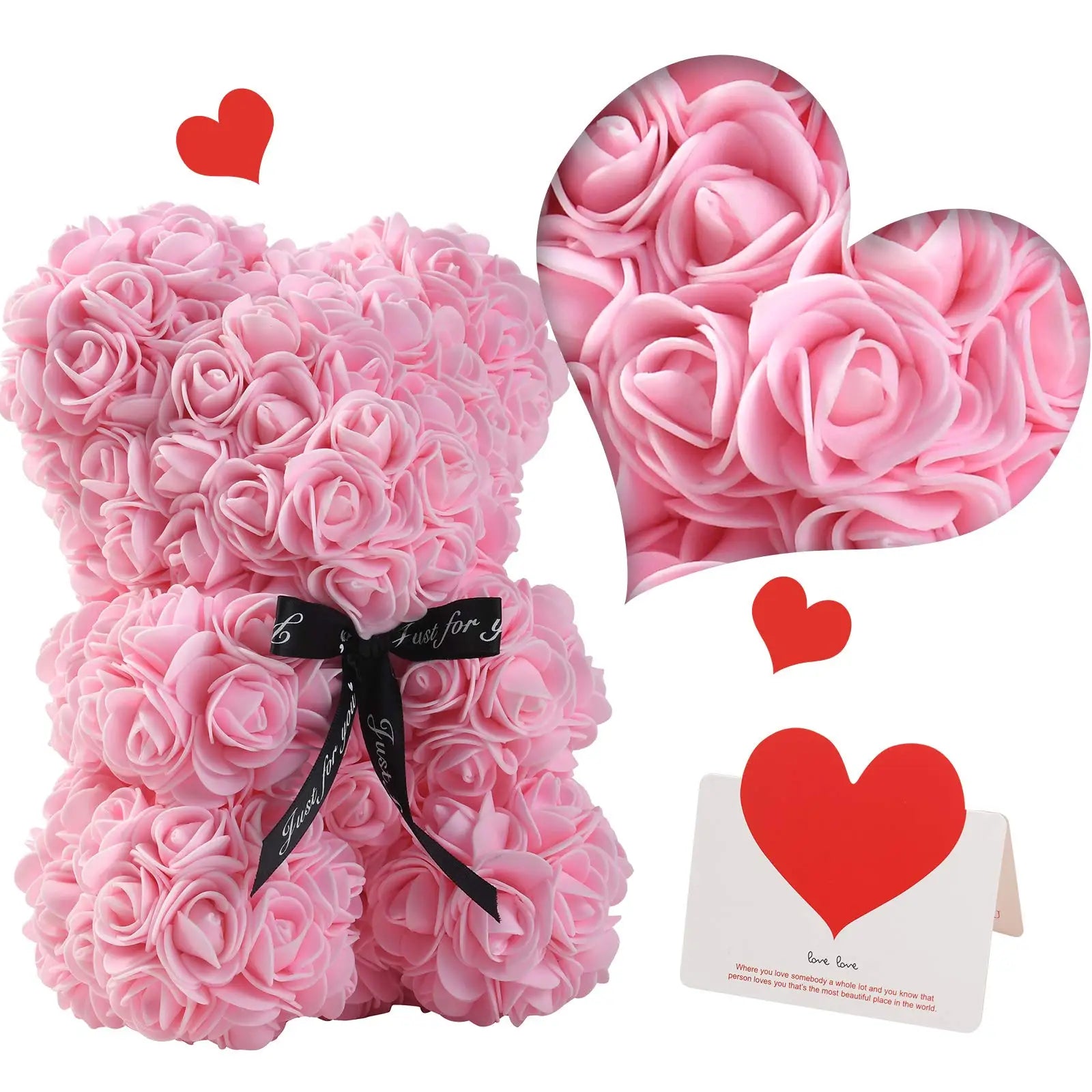 Every Love Wholesale Valentines Custom Graduation Giant 40cm Graduation Rose Teddy Bear in Bulk for Mothers Day
