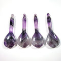 Diy 100% Natural Crystal Scraping Board Spoon Guasha Amethyst