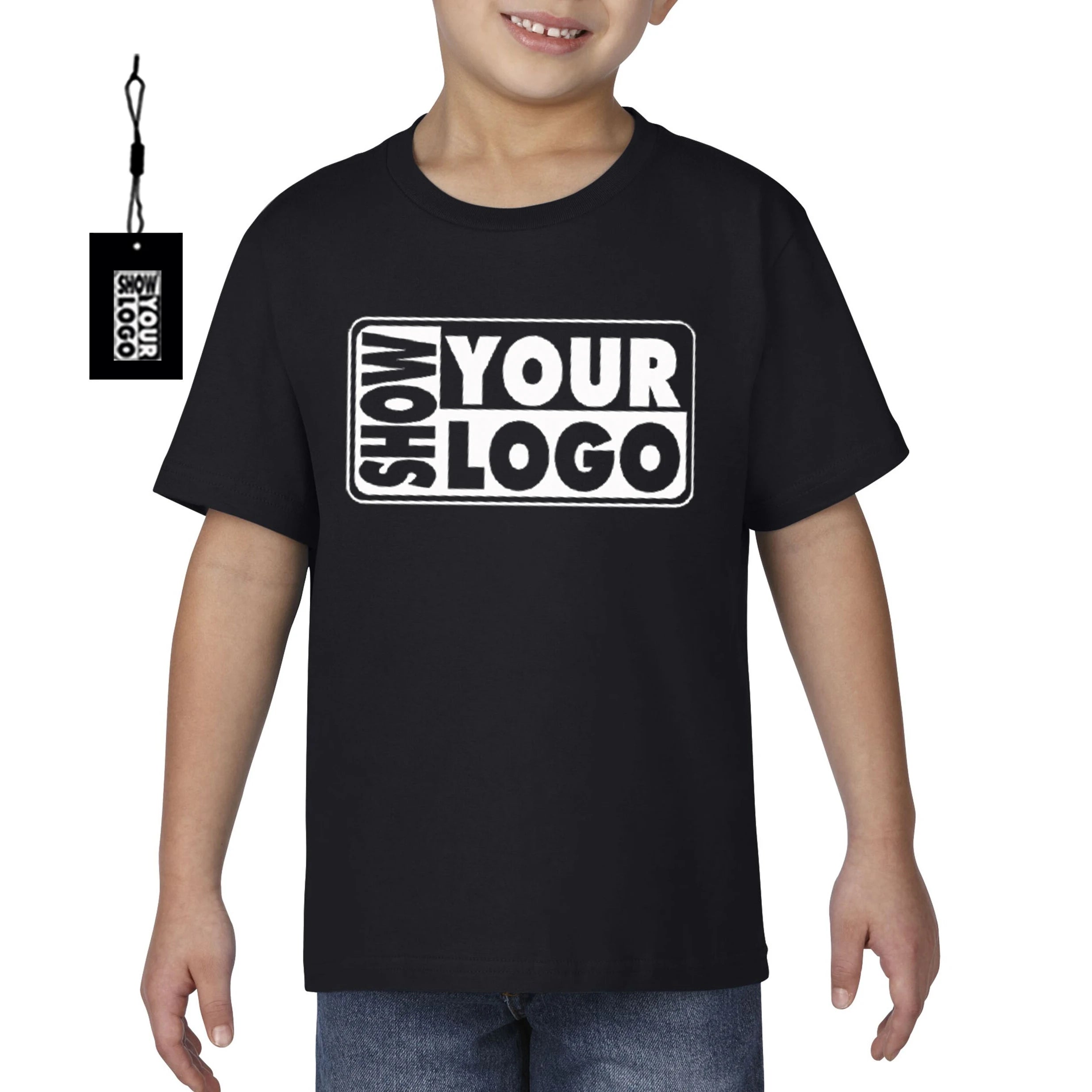 Free Labels Free Cards Custom Printing Youth T-shirt Kids New Mixed Color Accept T Shirt 100% Cotton Kids T Shirts 5years