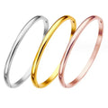 Open 18k Stainless Steel Charm Gold Bracelets for Women Trendy Anniversary Does Not Fade