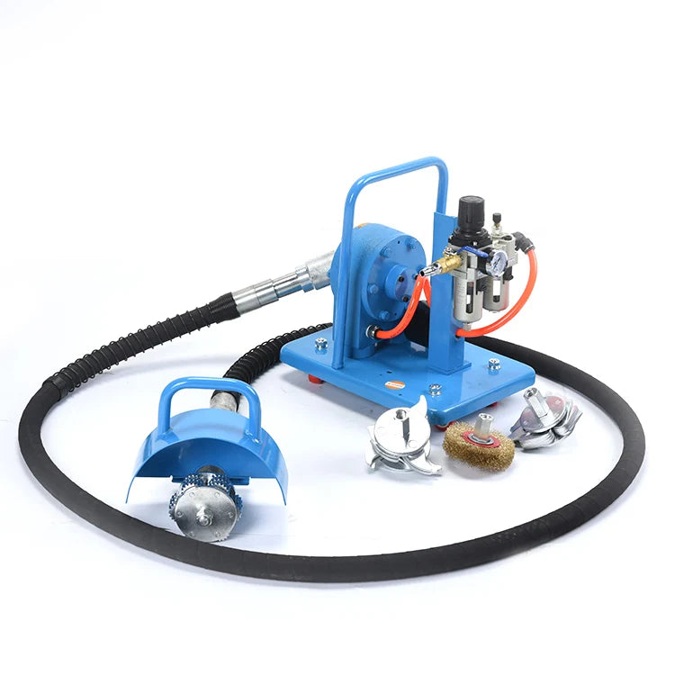 Allmarine AMSM-60 Pneumatic Rotary Descaler with Air Nozzle Rust/Corrosion Inhibitor 3000 RPM 0.8m/min Air Consumption