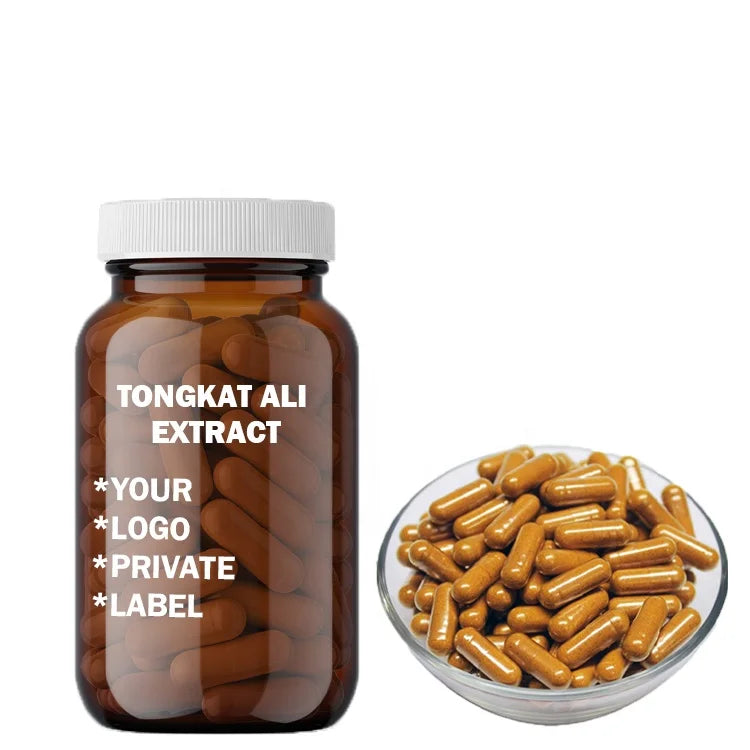 Manufacturer OEM Longjack Tongkat Ali Extract 200:1 500mg Tongkat Ali Capsules Supplement