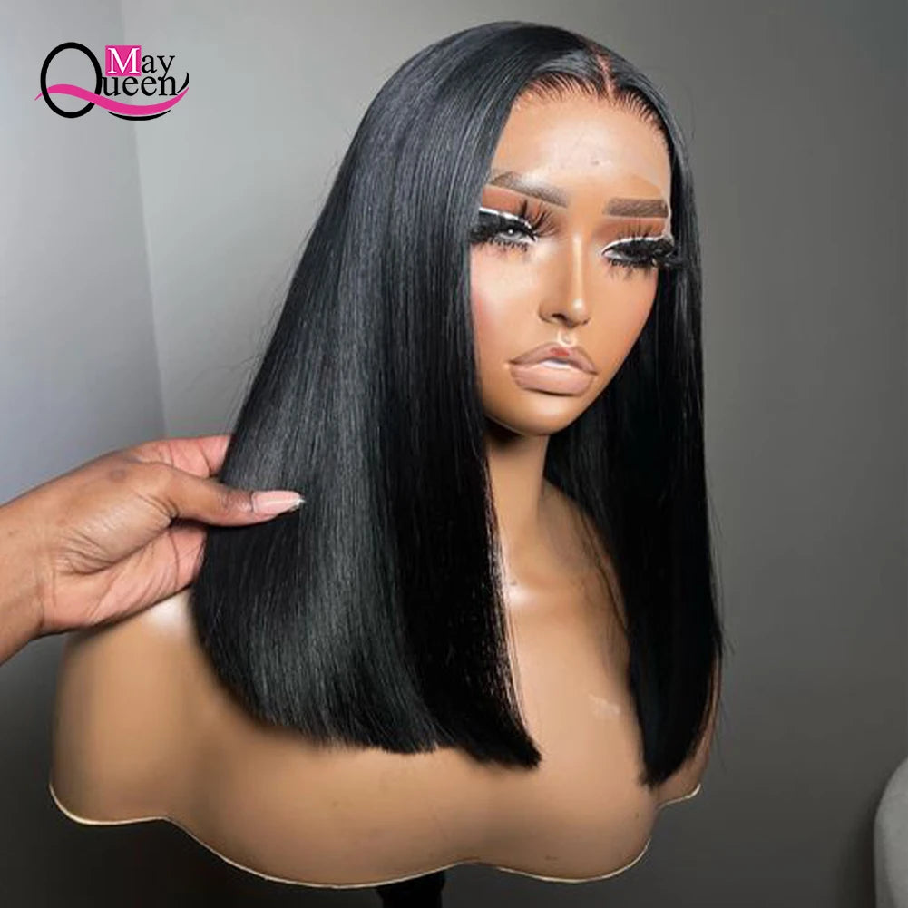 Wholesale Wigs for Black Women Bestselling Human Hair Wigs Glueless Natural 4x4 Closure Bob Wig With Frontal Vietnamese Raw Hair