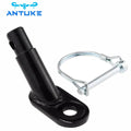 Baby Pet Debris Bicycle Trailer Accessories Tractor Head Clasp Replacement Coupler Hitch for Most Bikes Rear Axle Black Iron