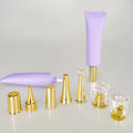 OEM/ODM Custom PE Plastic Tube20ml 30ml 60ml 80ml Cosmetic Eye Cream BB Cream Essential Oil Packaging Tube with Long Nose