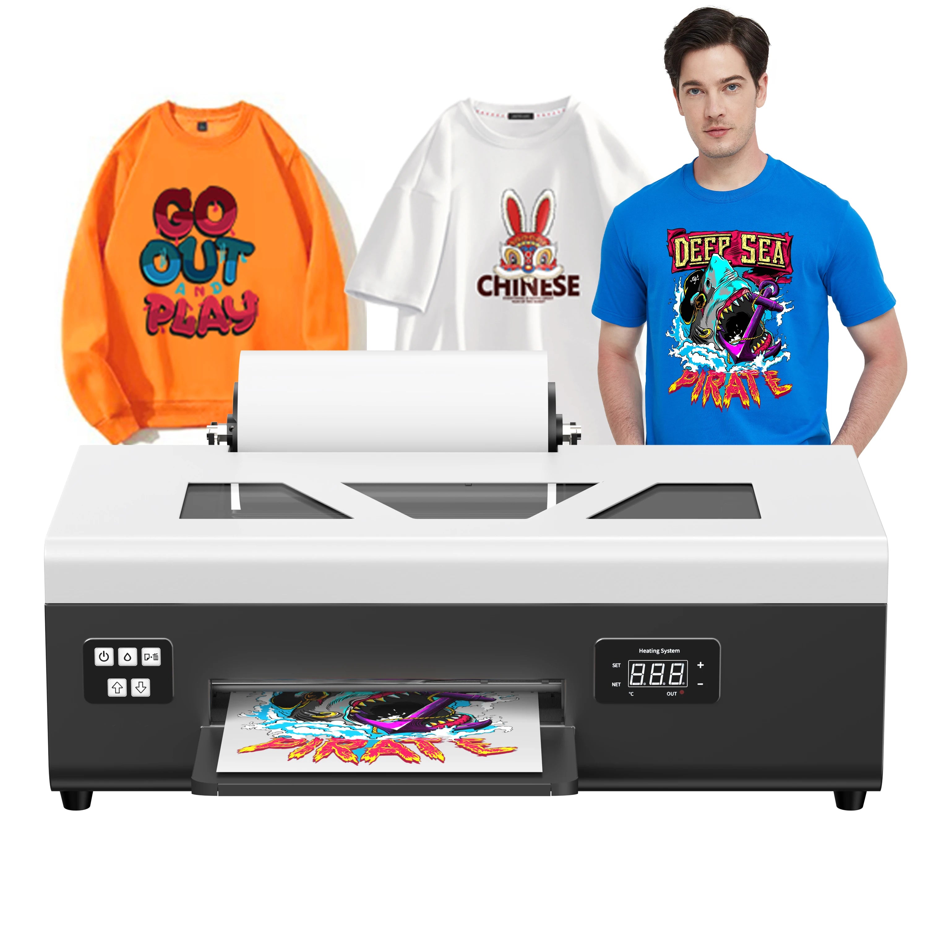 New DTF Printer Roll Printing Machine Impresora Dtf Printer A4 A3 Printer Machine for Tshirt