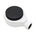GUIDA 718002 71800202 New Style 115mm Black Cover Bathroom Plastic Shower Tray Drainer With Hair Catcher