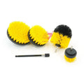 China Factory 5Pcs Drill Attachment Brush Set Power Scrubber Brush Cleaning Kit