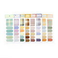 New Design Waterproof Cute Customised Sticky Notes Set Eco Kawaii Bookmark Sticky Note