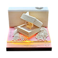 Hot Sale Valentine's Day in 2026 Pink Romantic Diamond Ring Paper Craft 3D Weekly Calendar Memo Pad Daily Office Supplies