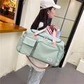 2026 Custom Logo Wholesale Separated Yoga Water Resistant Polyester/Nylon Fitness Gym Portable Travel Daily Use Large Luggage