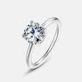 KACY Fashion's 925 Silver Round Cut Moissanite Promise Wedding Ring Wholesale for Women