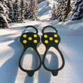 Antiskid Traction Grip Rubber Ice Spikes for Snowshoeing Shoes and Car Wheels-Lightweight & Durable Sizes S/M/L/XL