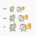IGI 0.3ct 0.5ct 1ct DEF VS VVS Round Brilliant Cut Lab Grown Diamonds White Gold Push Screw Back Earrings Stud Usage