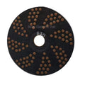High Speed 27 Inch Spiral Sponge Surface Processing Fiber Hog Hair Pad Diamond Burnished Polishing Pad