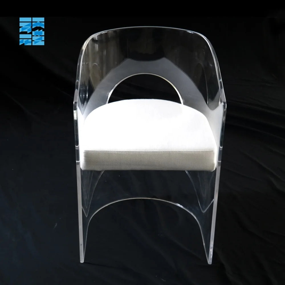 Manufacturer Factory Supplier clear Acrylic Stools Acrylic Stool Chair Lucite High Bar Chair Modern Acrylic Bar Stool
