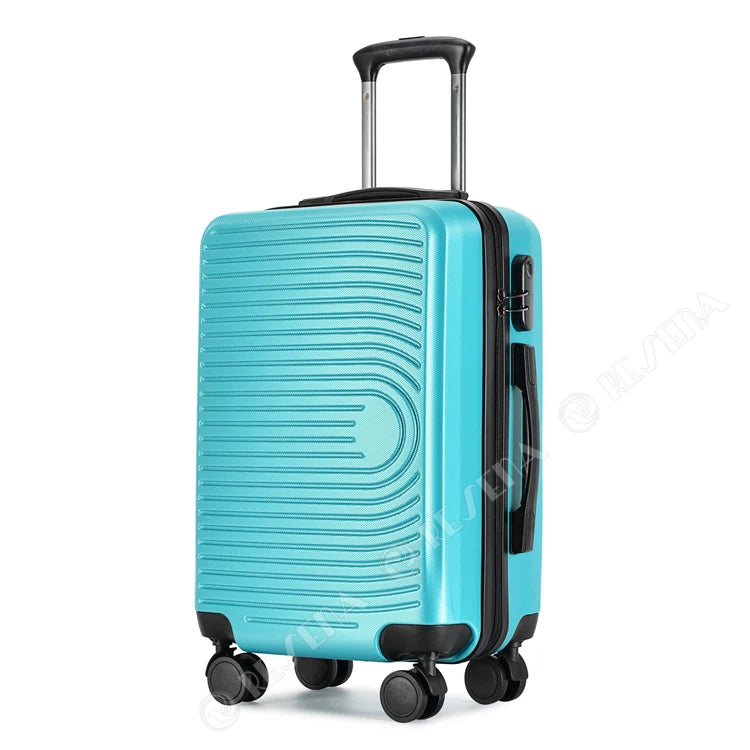 RESENA New Design Maletas 3pcs Valise Koffer Trolley Bags Suitcase ABS Luggage Sets