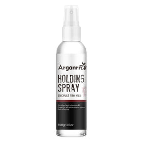 Custom Barber Lace Hair Styling Products Private Label Silkening Mist Fiber Strong Hold Hair Spray Holding Spray