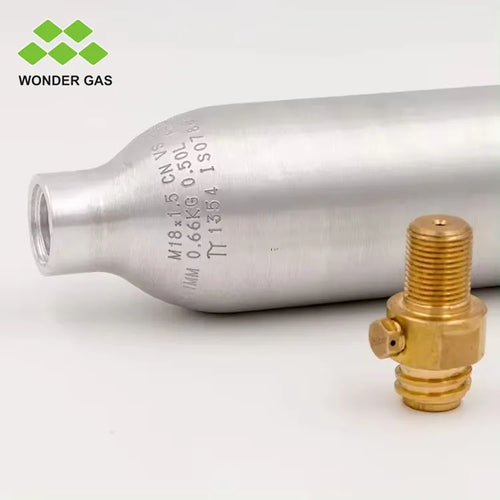 0.6L Soda Stream CO2 Cylinder Refillable 425g Co2 Cylinder for Beverage Soda Cylinder